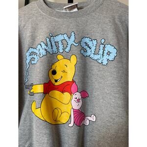 Sanity Slip Champion Winnie the Pooh Crewneck Sweatshirt Size Medium